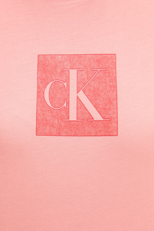 Calvin Klein Jeans t-shirt da donna in cotone LV047F819G rosa