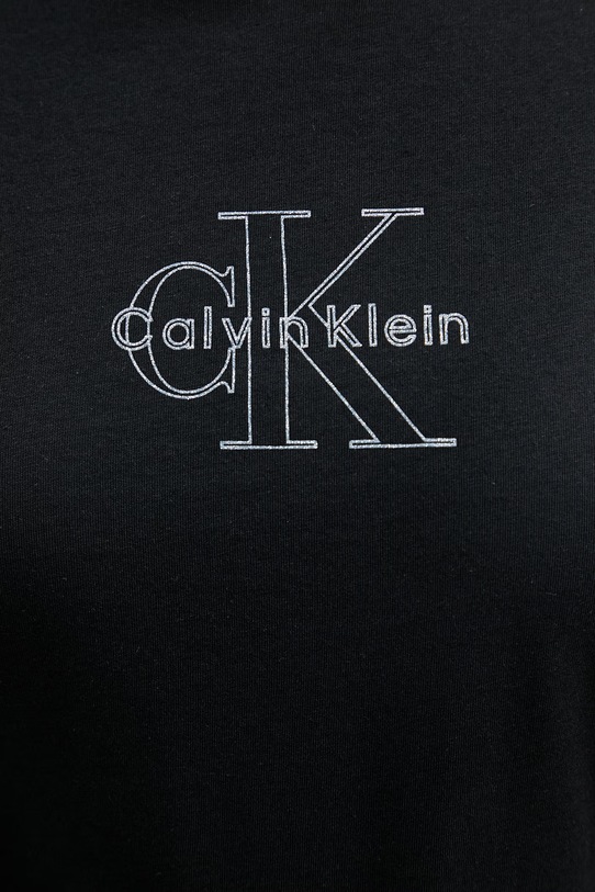 Calvin Klein Jeans t-shirt damski bawełniany LV047F831G czarny