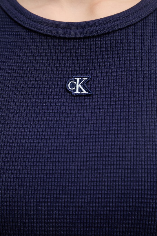 Calvin Klein Jeans top damski LV047F232G granatowy