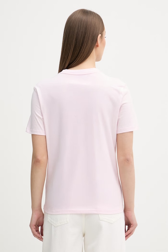 Oblečenie Calvin Klein Jeans tričko dámske bavlnené LV047C811G ružová