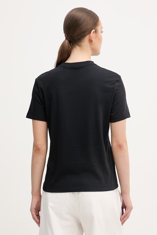 Oblečenie Calvin Klein Jeans tričko dámske bavlnené LV047C811G čierna
