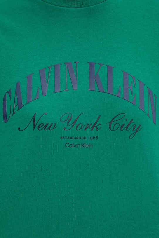 Calvin Klein Jeans majica za žene od pamuka LV047F813G zelena