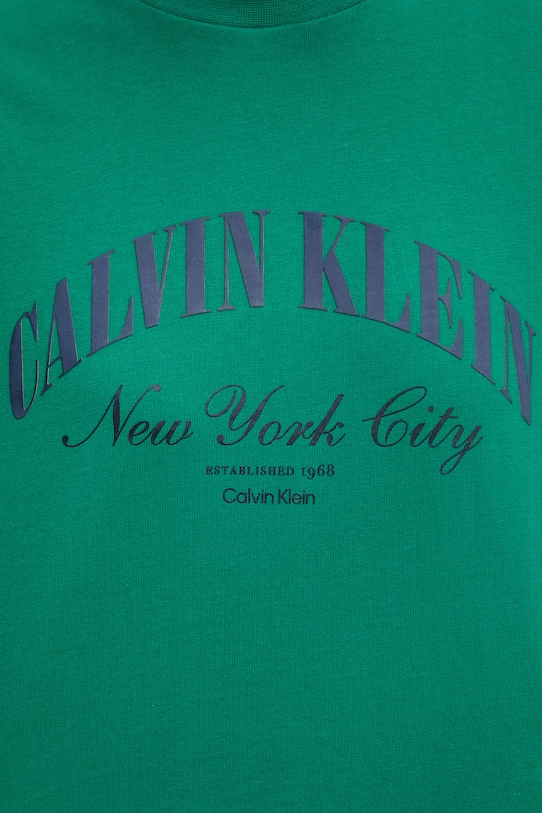 Calvin Klein Jeans T-shirt da donna in cotone LV047F813G verde