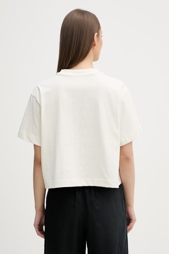 Oblečenie Calvin Klein Jeans tričko dámske bavlnené LV047F823G béžová