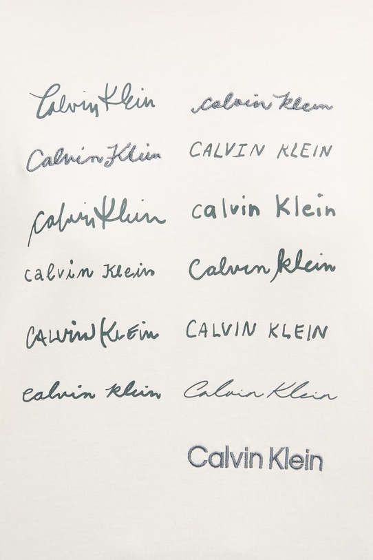 Calvin Klein Jeans tričko dámske bavlnené LV047F823G béžová