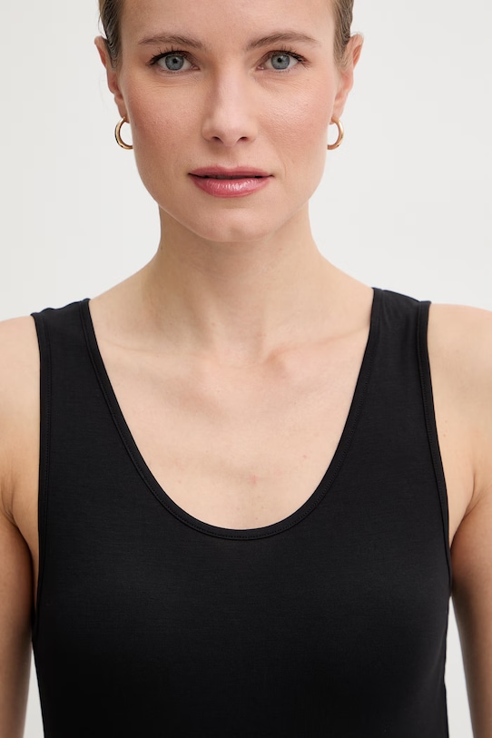 United Colors of Benetton топ дамски черен 3OVL1H00C.