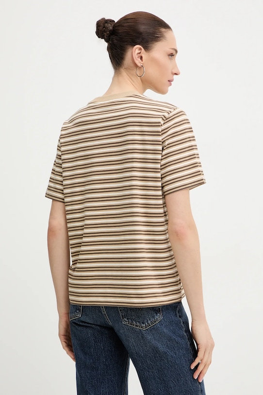 Odzież Marc O'Polo t-shirt bawełniany 5000008113 beżowy