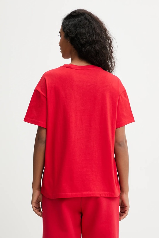 Odzież Marc O'Polo t-shirt bawełniany 5000008180 czerwony