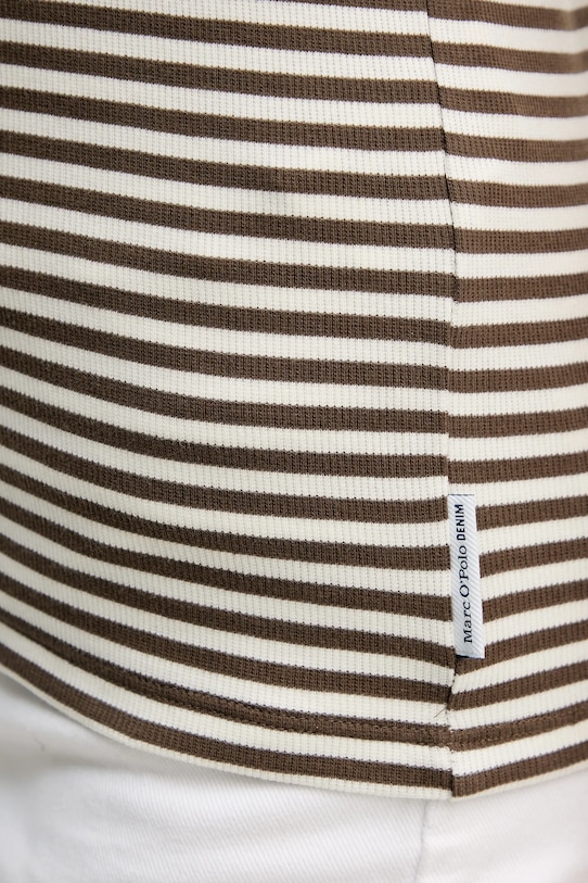 Marc O'Polo t-shirt 5000008181 brązowy
