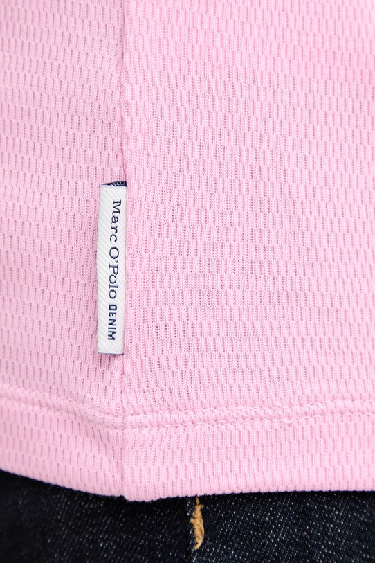 Marc O'Polo T-shirt damski bawełniany 5000009616 różowy