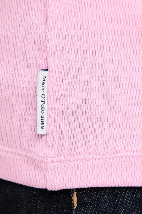 Marc O'Polo T-shirt damski bawełniany 5000009616 różowy