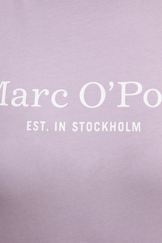 Bavlněné tričko Marc O'Polo 5000013298 fialová