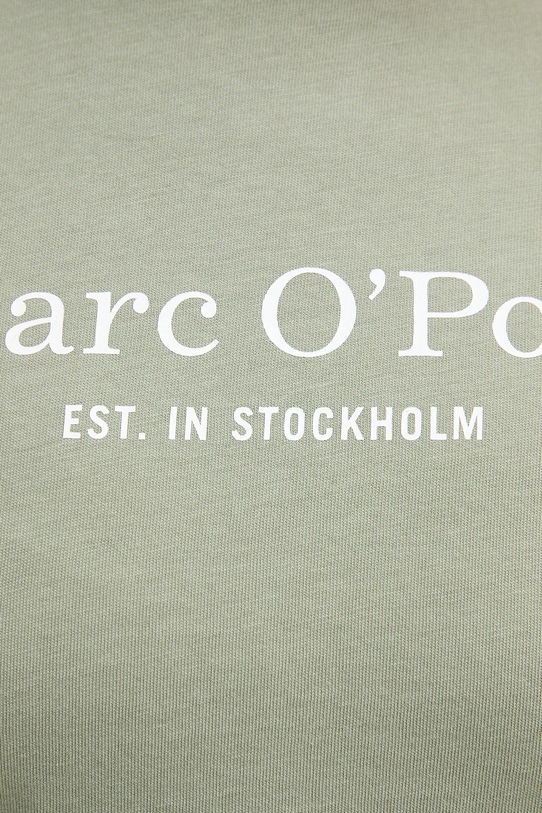 Marc O'Polo t-shirt bawełniany 5000013298 zielony