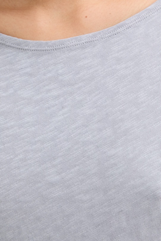 Marc O'Polo T-shirt damski bawełniany 5000013299 niebieski