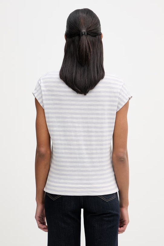 Odzież Marc O'Polo T-shirt damski bawełniany 5000013314 niebieski