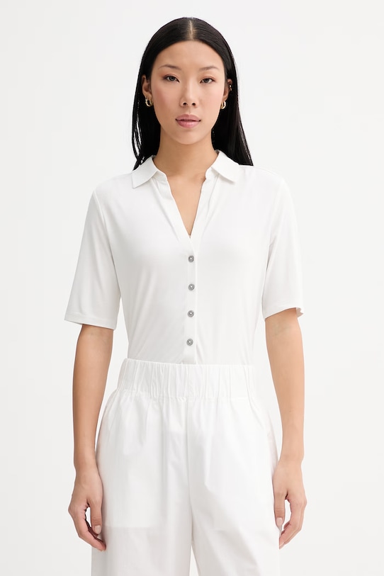 Marc O'Polo košile dámská s viskózou béžová 5000013317