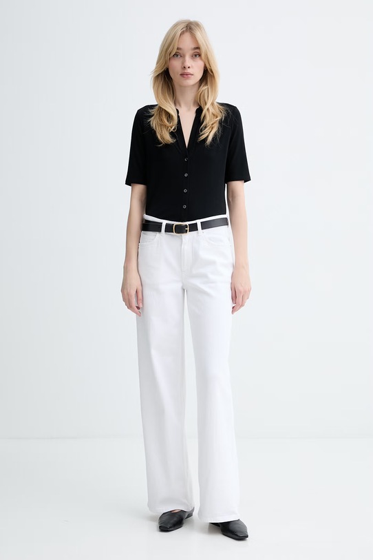 Marc O'Polo Košile dámská s viskózou 5000013317 černá SS26