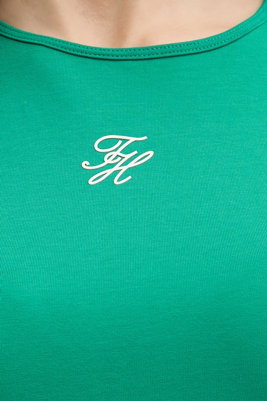 Tommy Hilfiger T-shirt damski SUMMER WW0WW48710 zielony