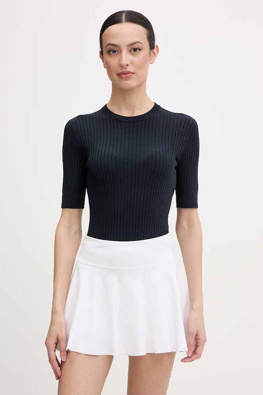 Fusalp t-shirt basic damski z wiskozą JADOU granatowy H1112