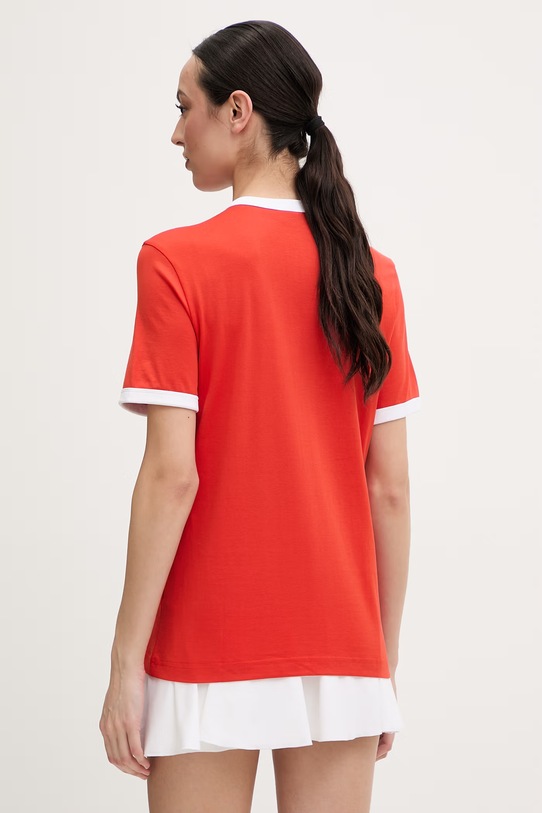 Odzież Fusalp t-shirt damski bawełniany TANIXA J1117 pomarańczowy