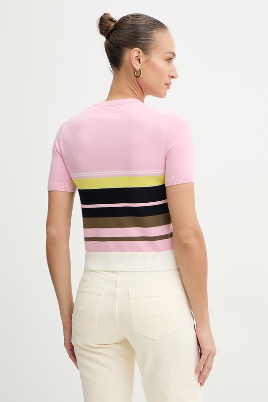 Odzież Iceberg sweter bawełniany A005.9505 różowy