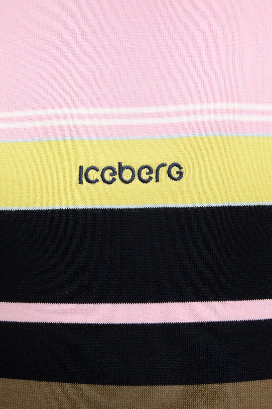 Iceberg sweter bawełniany A005.9505 różowy