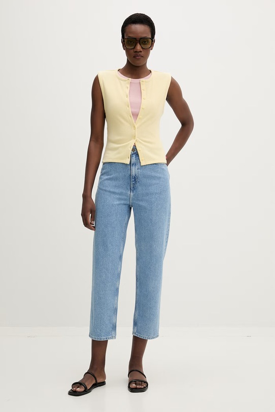 Levi's dámsky top RORY SL BUTTON UP 003Q2.0008 žltá SS26