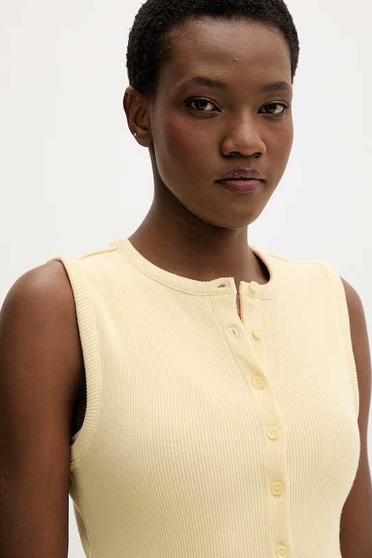 Levi's top da donna RORY SL BUTTON UP giallo 003Q2.0008