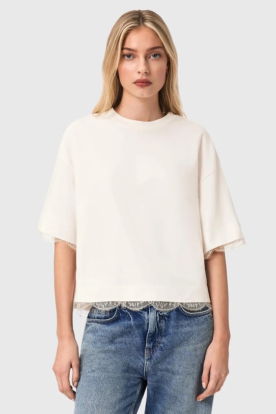 AllSaints t-shirt damski NIA biały W025JD