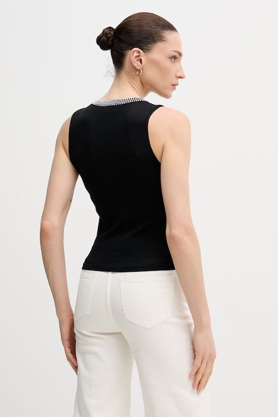 Ρούχα Top Gaudi 611BD43003 μαύρο