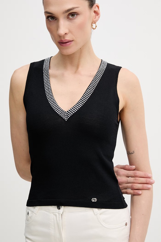 Top Gaudi μαύρο 611BD43003