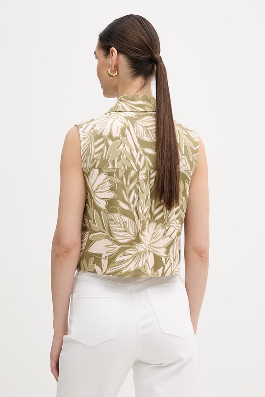 Ρούχα Πουκάμισο Gaudi 611BD45020 πράσινο