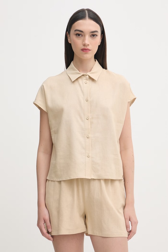 Gaudi koszula damska beżowy 611BD45024