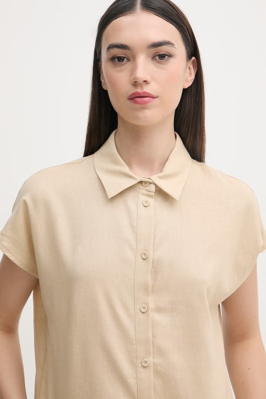 Gaudi koszula damska beżowy 611BD45024