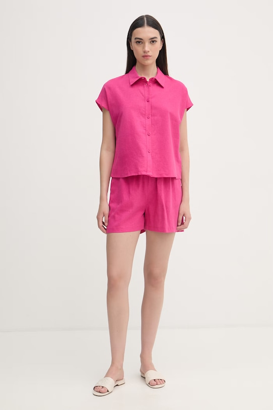 Gaudi koszula damska 611BD45024 różowy SS26