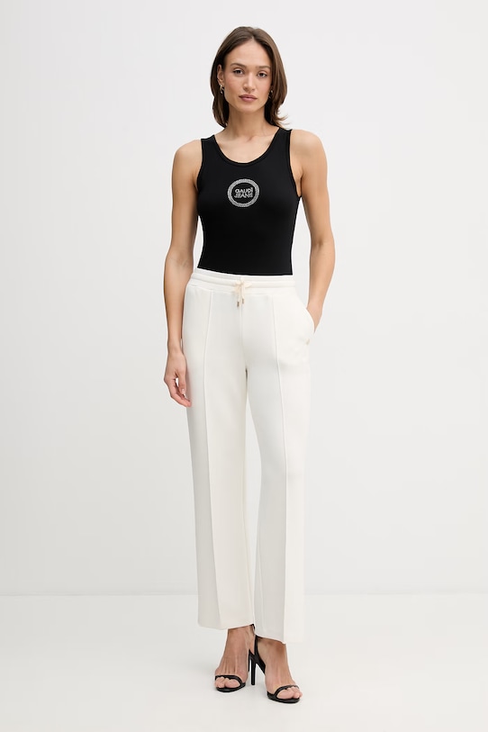 Gaudi top damski z bawełną 611BD64032 czarny SS26