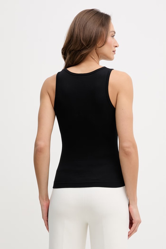 Odzież Gaudi top damski z bawełną 611BD64032 czarny