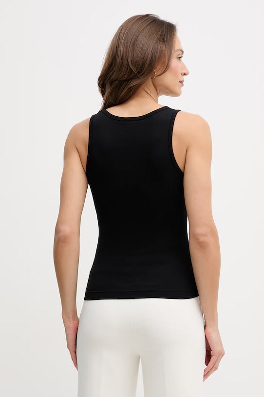 Odzież Gaudi top damski z bawełną 611BD64032 czarny