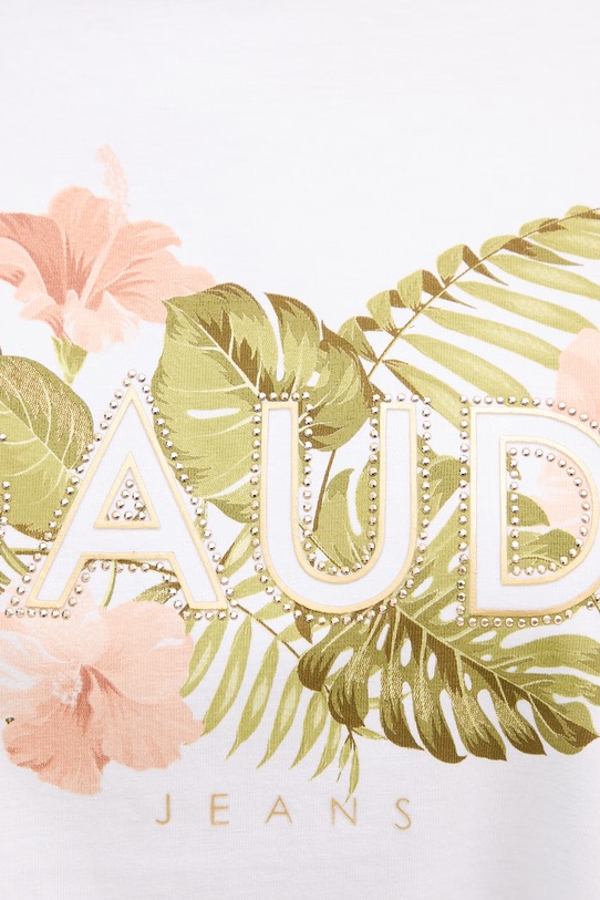 Μπλουζάκι Gaudi 611BD64052 λευκό