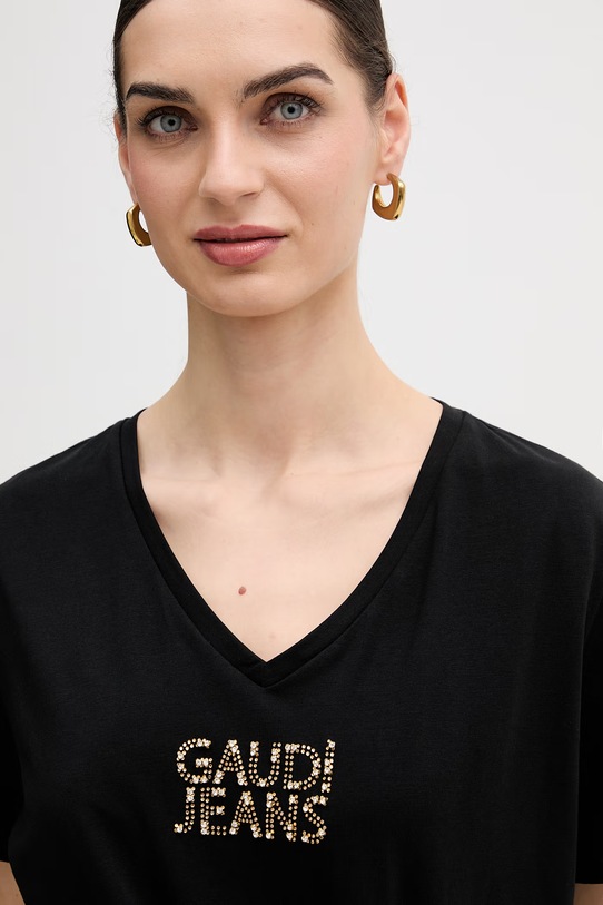 Μπλουζάκι Gaudi μαύρο 611BD64053