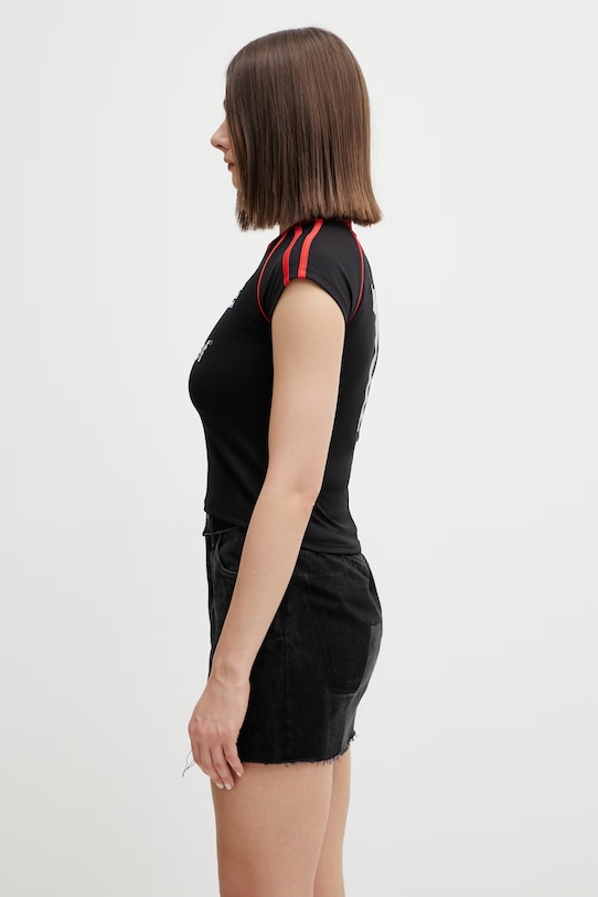 VETEMENTS t-shirt Alphabet Football Jersey WE76TR542BR czarny SS26