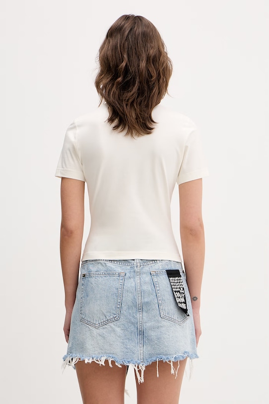 Odzież VETEMENTS t-shirt Fuck You Very Much WE76TR562V beżowy