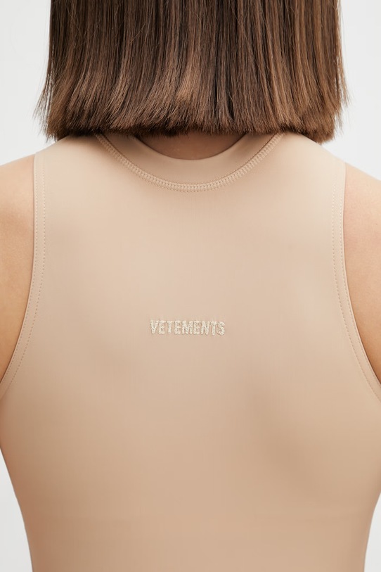 VETEMENTS body Sleek beżowy WE76BD407T