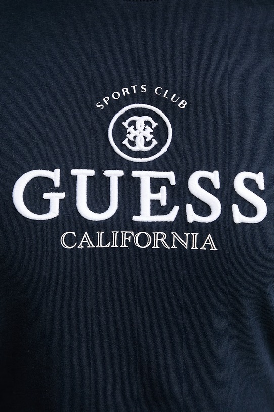Guess t-shirt damski bawełniany MILA V6GI08.K2975 granatowy