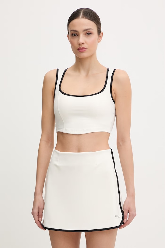 Guess τοπ γυναικείο SARAH μπεζ V6GP09.K2999