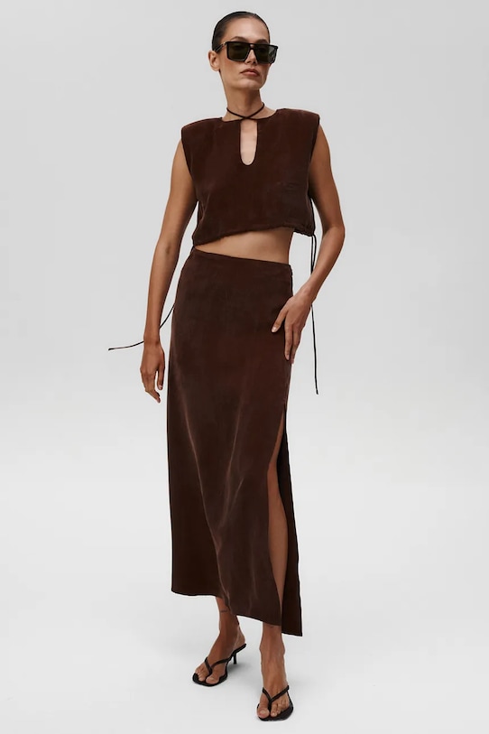 Undress Code top Jolene Top 1226UC brązowy