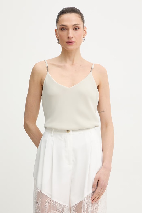 Guess top za žene NEW CAROLINE bež W6GH30.W1845