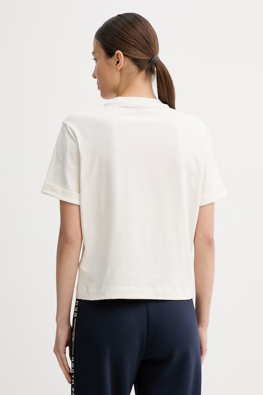 Odzież Guess T-shirt damski X NORTH SAILS W6GI03.K2657 beżowy