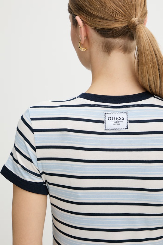 Guess Футболка basic для женщин W6GI18.K3040 голубой