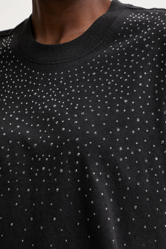 Guess tričko dámske bavlnené W6GI42.K3582 čierna